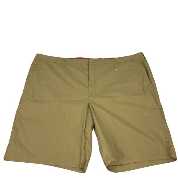 Columbia Mens Modern Classic Easy Fit Khaki Shorts Size 52W Cotton - Picture 1 of 7